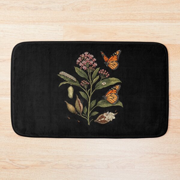 Item preview, Monarch Butterfly Life Cycle Milkweed Botanical Nature Lover designed and sold by PAROSSA.