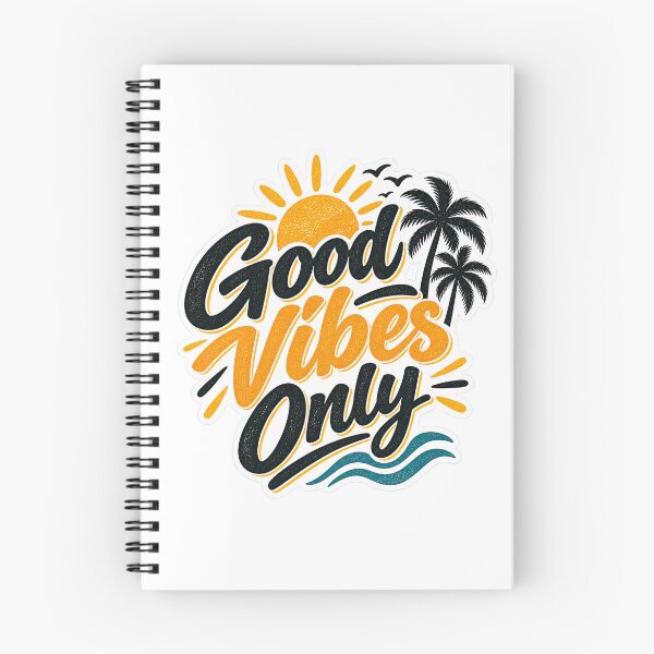Item preview, Good Vibes Only Sunny Beach Sunset - Tropical Palm Tree & Ocean Design designed and sold by Venloomzy.