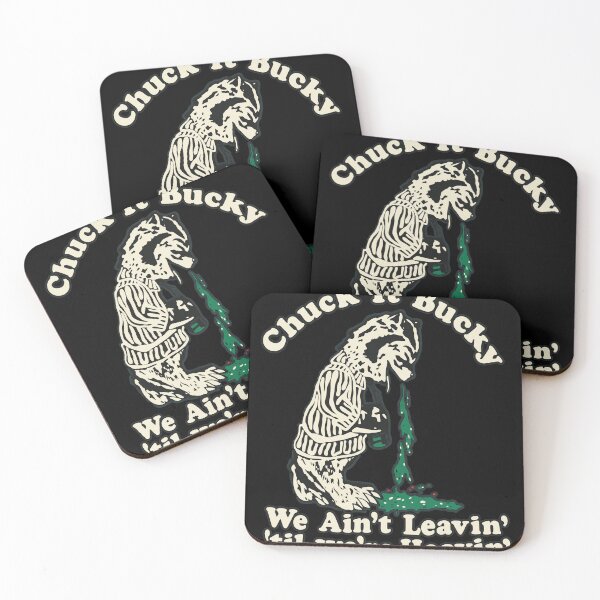 Item preview, Chuck It Bucky Badgers Heav'n Vomit Art designed and sold by LAWRENCEROUGH.