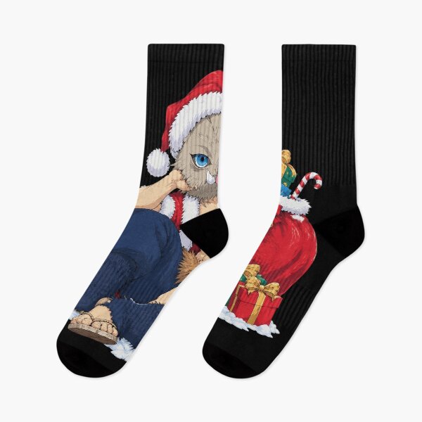 Item preview, Inosuke Hashibira Christmas designed and sold by ZanderFlowers.