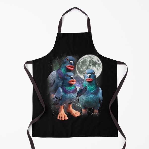 Item preview, Funny Three Cantina Pigeon Howling at the Moon Brainrot Meme designed and sold by LizzyKeiko.