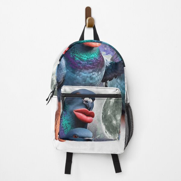 Item preview, Funny Three Cantina Pigeon Howling at the Moon Brainrot Meme designed and sold by LizzyKeiko.