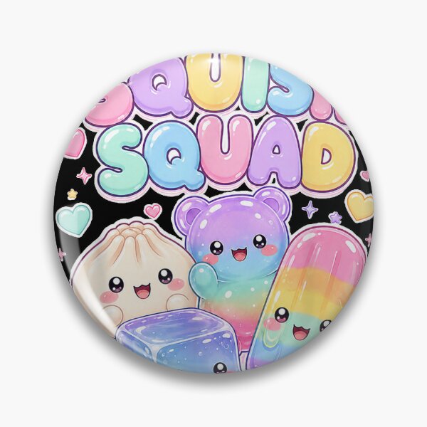Item preview, Squish Squad Kawaii Dumpling Rainbow Candy Aesthetic Bow  designed and sold by GalenoHenley.