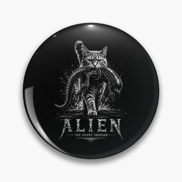 Item preview, Space Creature Cat Funny Sci-fi Parody Graphic Cat Lover designed and sold by LizzyKeiko.