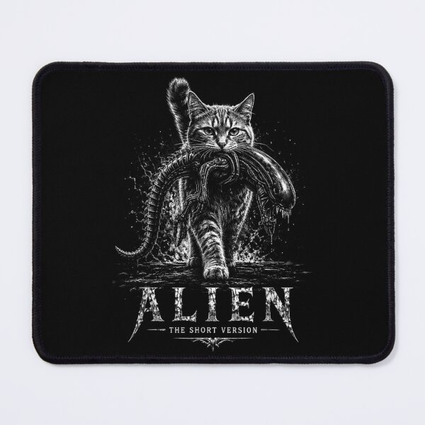 Item preview, Space Creature Cat Funny Sci-fi Parody Graphic Cat Lover designed and sold by LizzyKeiko.