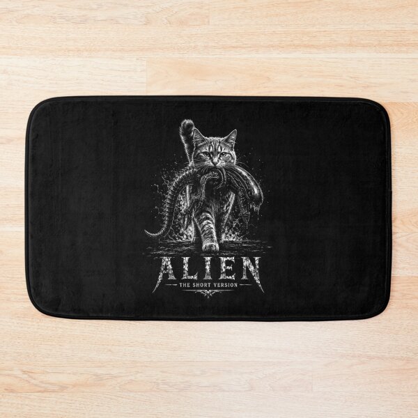 Item preview, Space Creature Cat Funny Sci-fi Parody Graphic Cat Lover designed and sold by LizzyKeiko.