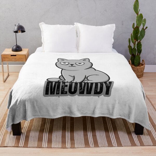 Item preview, Funny Meowdy Western Cowboy Cat Grumpy Grey Kitten Gift Design designed and sold by KarimFisal.