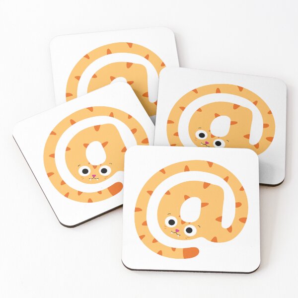 Item preview, Cute Tabby Cat Email Symbol @ Logo  designed and sold by PixellaneArt.