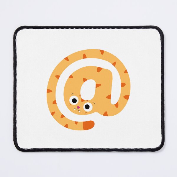 Item preview, Cute Tabby Cat Email Symbol @ Logo designed and sold by PixellaneArt.