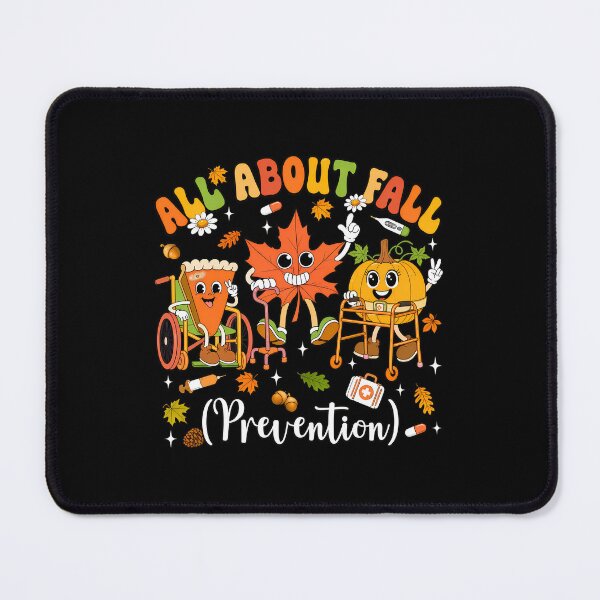 Item preview, All About Fall Prevention Pie Leaf Pumpkin Retro designed and sold by SoyLamderma.
