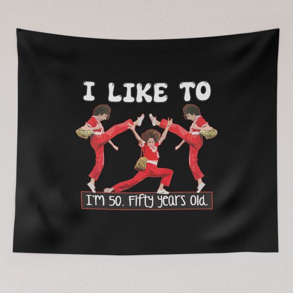 Item preview, I Like To I'm 50 Retro Birthday Vintage Athletic  designed and sold by LAWRENCEROUGH.