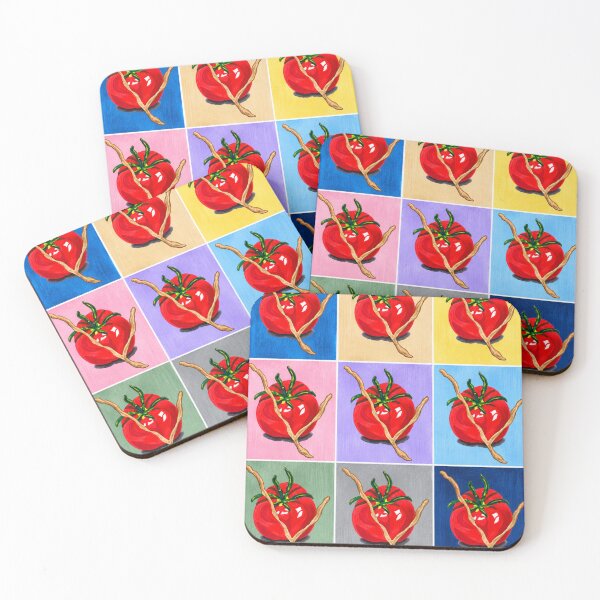 Item preview, Colourful Tomato Pop Art – Kitchen Food & Vegetable Art designed and sold by newsuept25.art.