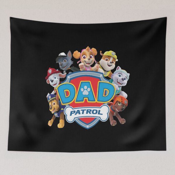 Item preview, Dad Patrol Pups Family Emblem Funny Parent Design designed and sold by LAWRENCEROUGH.