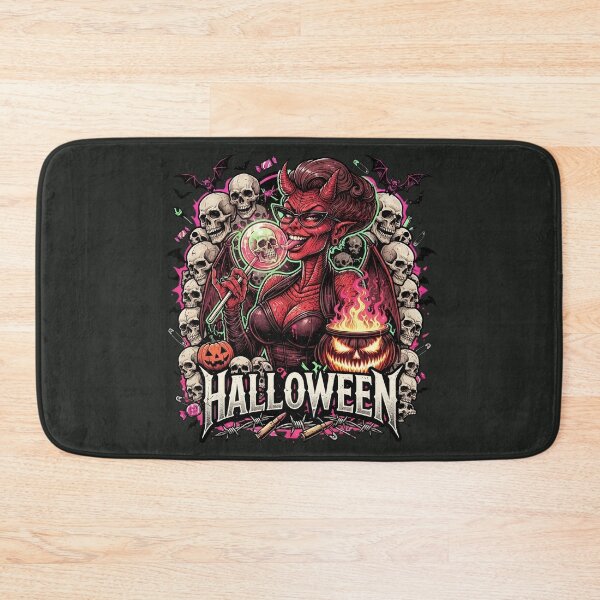 Item preview, Halloween She Devil Lollipop Skulls Cauldron designed and sold by Voodoo Store Paranormal Collections.