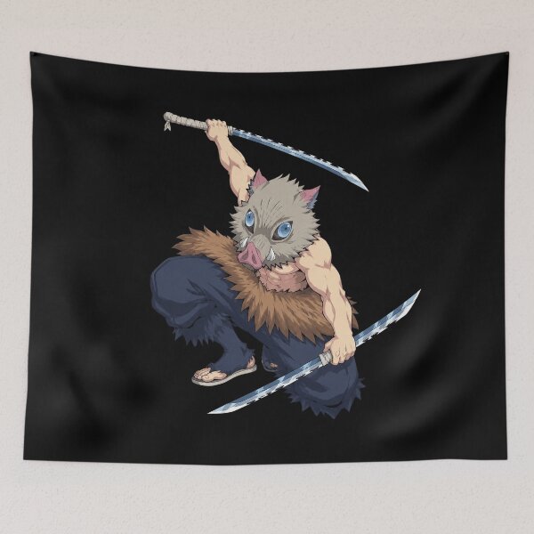 Item preview, Inosuke Hashibira designed and sold by ZanderFlowers.