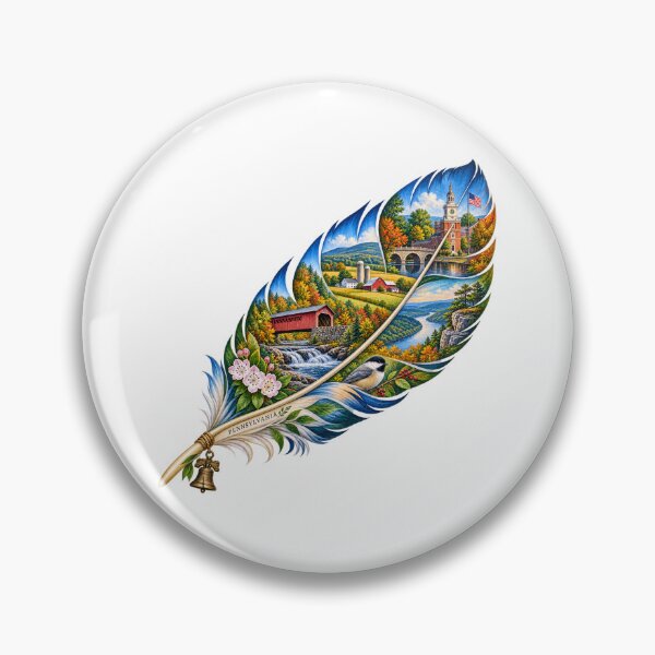 Item preview, Pennsylvania Heritage Feather designed and sold by Whimspired By Paxx.
