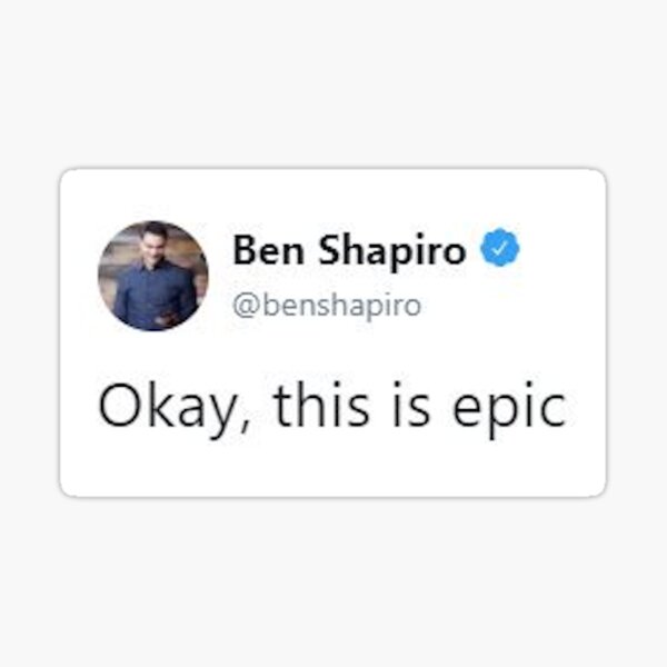 Ben Shapiro Memes Gifts Merchandise Redbubble - roblox ben shapiro song code