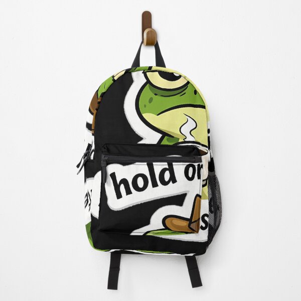 Item preview, Hold On Partner I'M Overstimulated Frog Meme designed and sold by Rahhal.