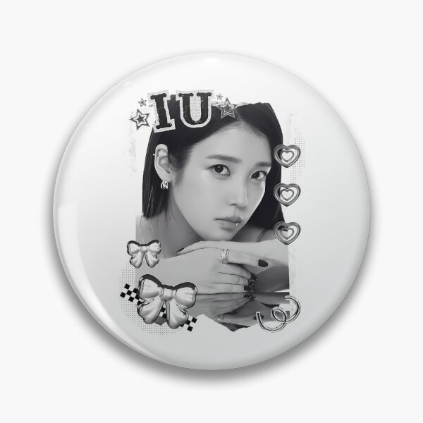 Item preview,  Iu Kpop Solo Artist Black And White Collage Digital Art Portrait designed and sold by fancydesigner19.