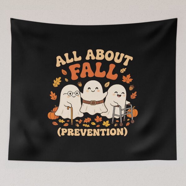 Item preview, Cute Ghosts Autumn Fall Prevention Kawaii Boo designed and sold by SoyLamderma.