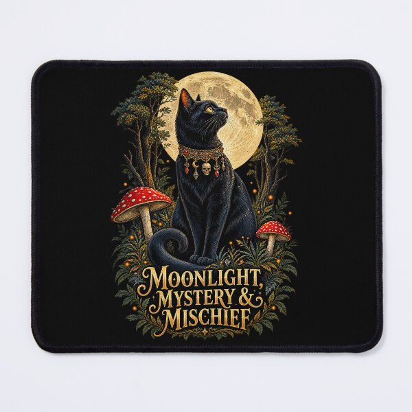 Item preview, Moonlit Feline and Woodland Wonder designed and sold by taiche.