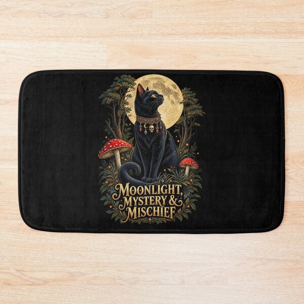 Item preview, Moonlit Feline and Woodland Wonder designed and sold by taiche.