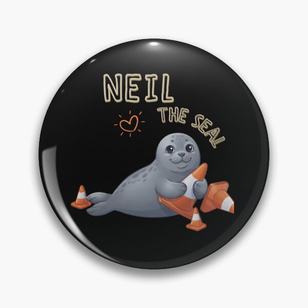Item preview, Neil The Seal Tasmiania designed and sold by Rahhal.