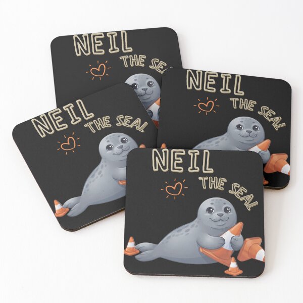 Item preview, Neil The Seal Tasmiania designed and sold by Rahhal.