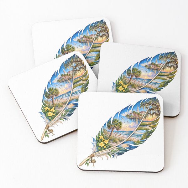 Item preview, South Carolina Lowcountry Feather designed and sold by Whimspired By Paxx.
