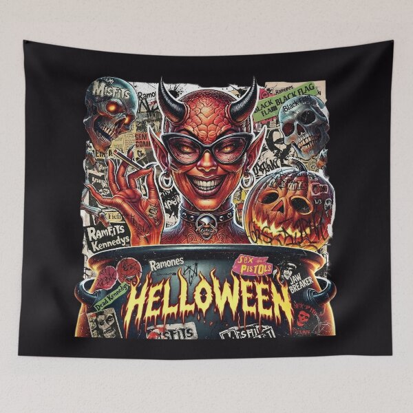 Item preview, Halloween She Devil Pumpkin Cauldron Cigarette designed and sold by Voodoo Store Paranormal Collections.