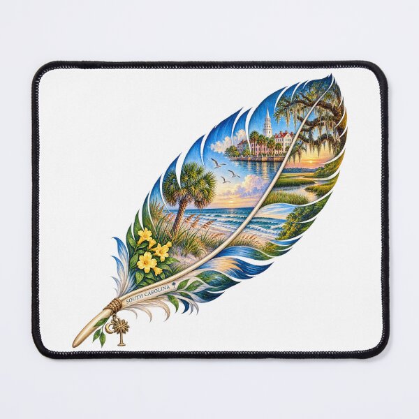 Item preview, South Carolina Lowcountry Feather designed and sold by Whimspired By Paxx.