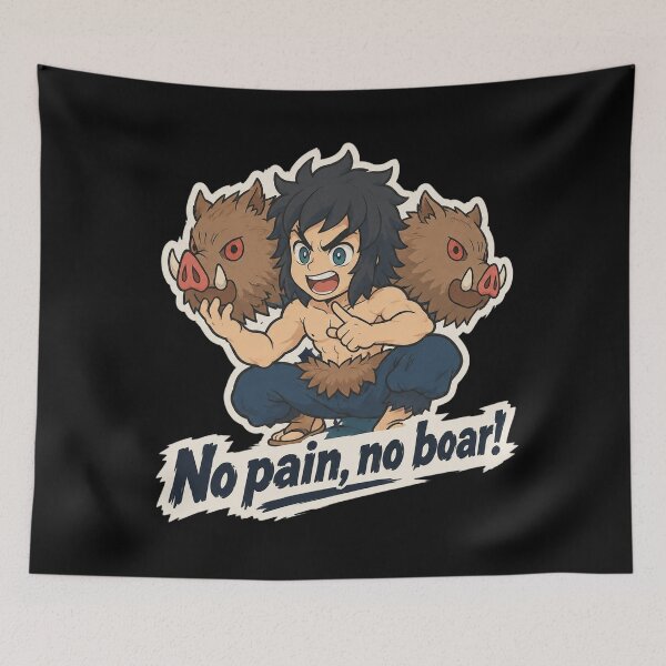 Item preview, No Pain No Boar designed and sold by ZanderFlowers.