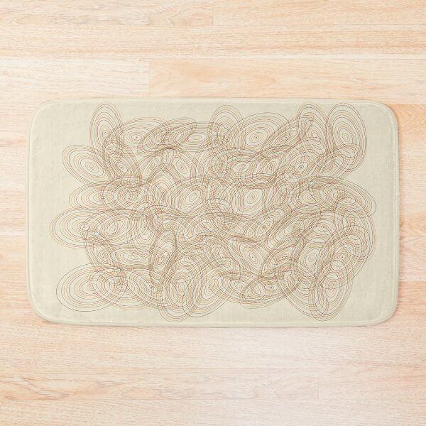 Item preview, Petal Field Moiré Orbit Ellipse Interference Pattern designed and sold by KungPowUnicorn.