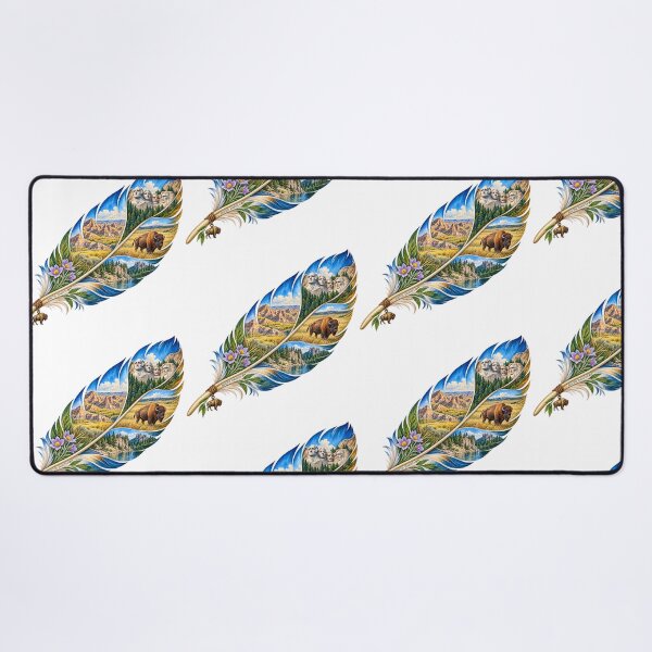 Item preview, South Dakota Wild West Feather designed and sold by Whimspired By Paxx.