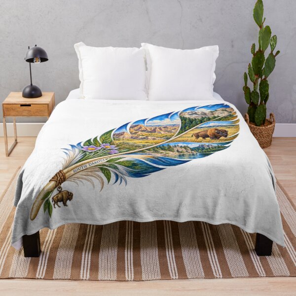 Item preview, South Dakota Wild West Feather designed and sold by Whimspired By Paxx.
