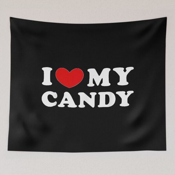 Item preview, I Love My Candy, I Heart My Candy  designed and sold by HarinDonreka.