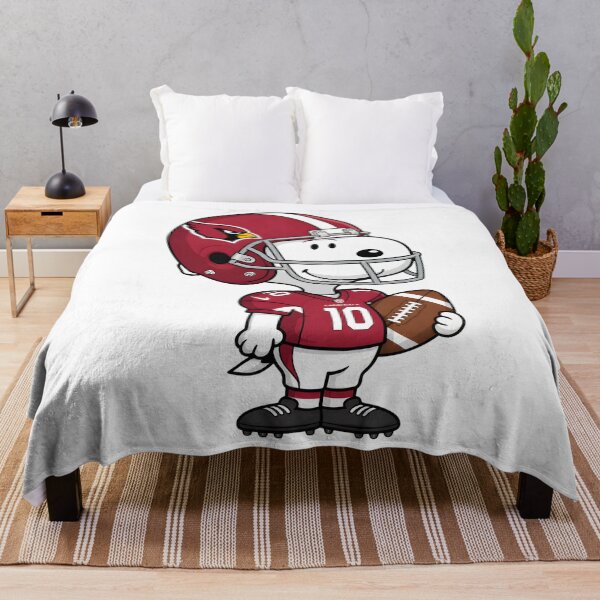 Item preview, Snoopy Arizona Cardinals Football Player Art designed and sold by LittleMamastore.
