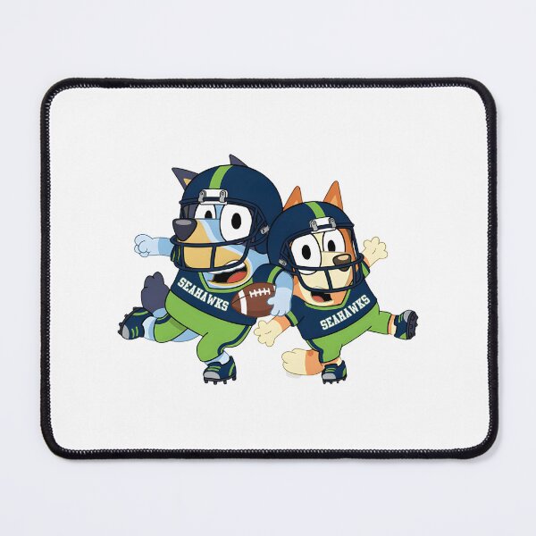 Item preview, Seattle Seahawks Inspired Bluey Kids Cute Game Day Design designed and sold by DBZFans.