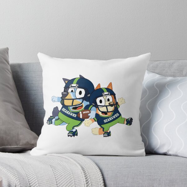 Item preview, Seattle Seahawks Inspired Bluey Kids Cute Game Day Design designed and sold by DBZFans.