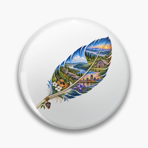 Item preview, Tennessee Music and Mountain Feather designed and sold by Whimspired By Paxx.