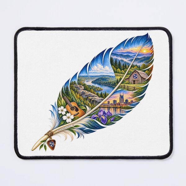 Item preview, Tennessee Music and Mountain Feather designed and sold by Whimspired By Paxx.