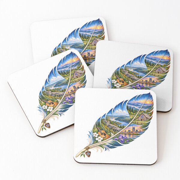 Item preview, Tennessee Music and Mountain Feather designed and sold by Whimspired By Paxx.