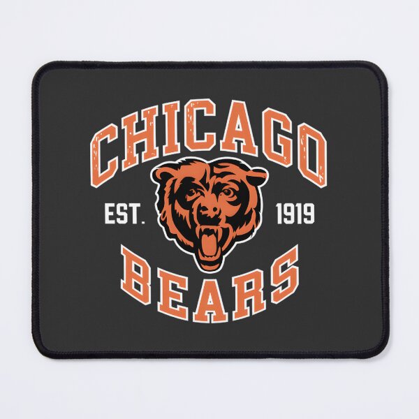Item preview, Chicago Bears Inspired Black and Orange Vintage Style Design designed and sold by DBZFans.
