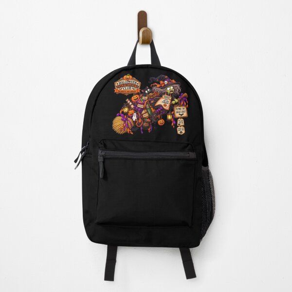 Item preview, ⚡HALLOWEEN OVERACHIEVERS CLUB - Willa Witch's Transportation Commitee - dark version designed and sold by WheelieGdArt.