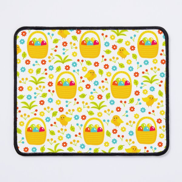 Item preview, Easter Egg Baskets With Little Chicks Graphic Design Pattern designed and sold by DEC02.