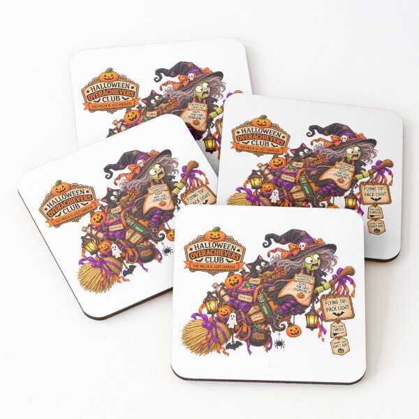 Item preview,  ⚡HALLOWEEN OVERACHIEVERS CLUB - Willa Witch's Transportation Commitee designed and sold by WheelieGdArt.