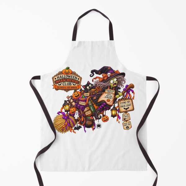 Item preview,  ⚡HALLOWEEN OVERACHIEVERS CLUB - Willa Witch's Transportation Commitee designed and sold by WheelieGdArt.