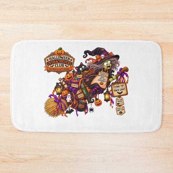 Item preview,  ⚡HALLOWEEN OVERACHIEVERS CLUB - Willa Witch's Transportation Commitee designed and sold by WheelieGdArt.