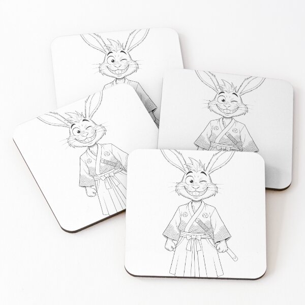 Item preview, Rabbit a warrior  designed and sold by Tule2.