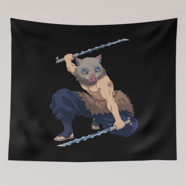 Item preview, Inosuke Hashibira Boar designed and sold by ZanderFlowers.